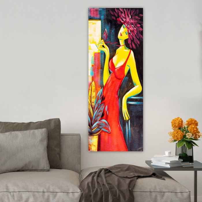 Wallity Lienzo Decorativo Multicolor 30 x 80 cm Wallity Lienzo Decorativo Multicolor 30 x 80 cm